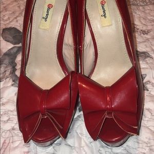 Hot Red Heels